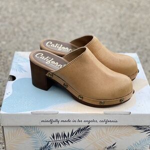 Californians Gloria Clog Mule Size 6